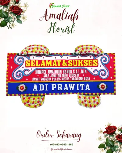 Karangan Bunga Ucapan Selamat di Sitirejo Ii
